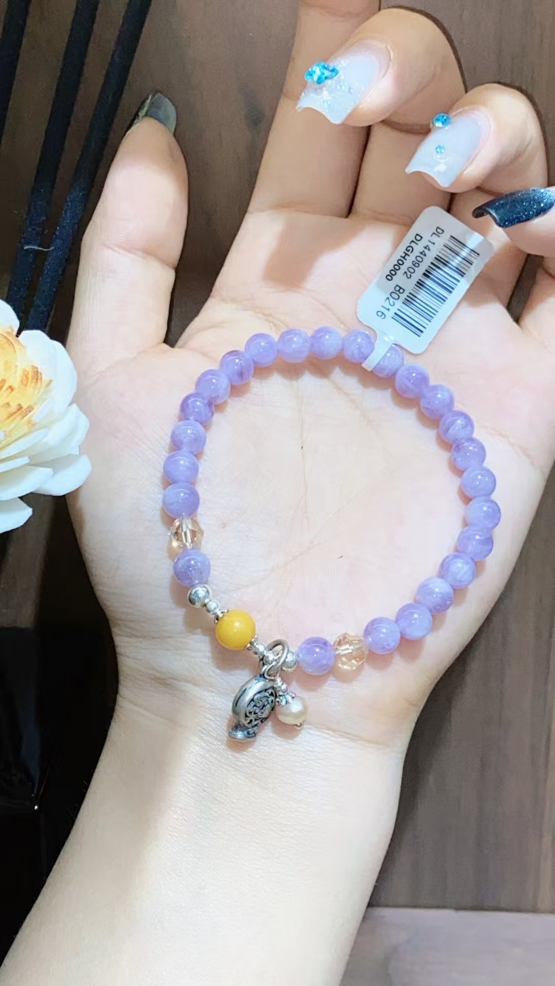 紫水晶手链 水晶手串 水晶手串