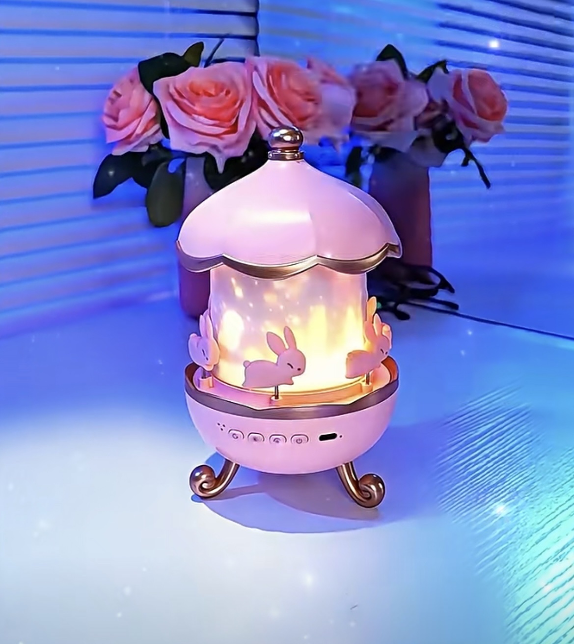 星空灯投影仪生日礼物女布置创意少女心儿童发光玩具梦幻小夜灯