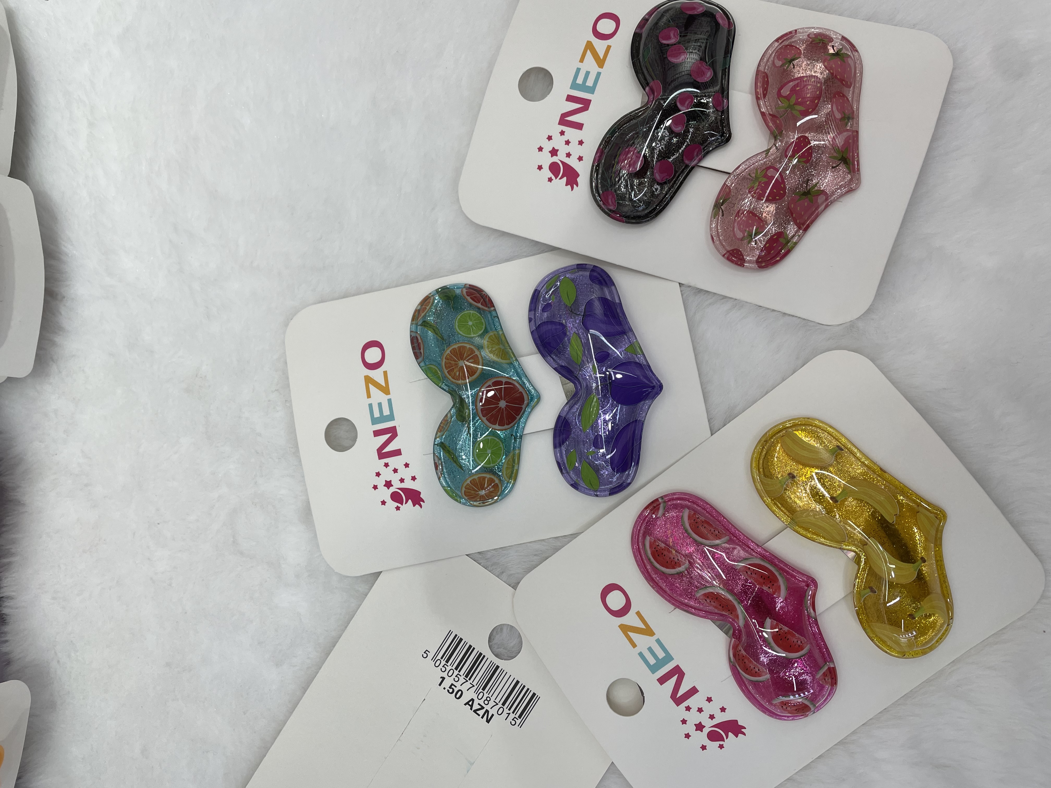 儿童水果发夹，可爱，清新发夹儿童夏季可爱头饰儿童夏季可爱