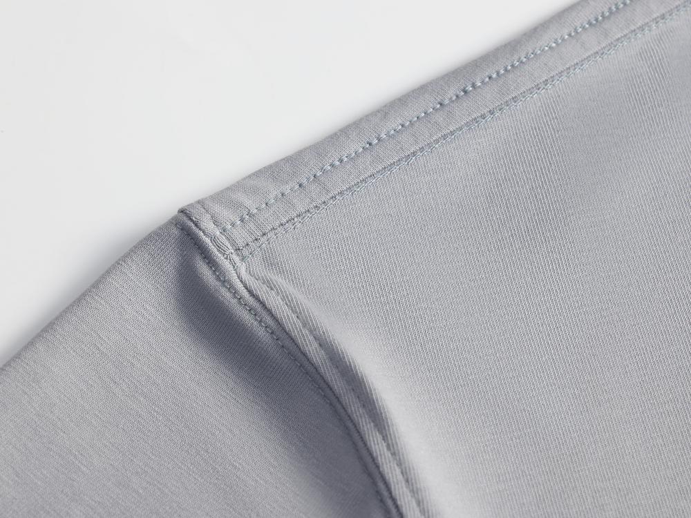 Cross-border Solona streetwear brand large off-the-shoulder, large-sized round-neck T-shirt 260g/㎡ New short-sleeved T-shirt for both men and women. Trendy and fashionable casual T-shirt for both men and women. Simple and comfortable short-sleeved trendy T-shirt detail image 9