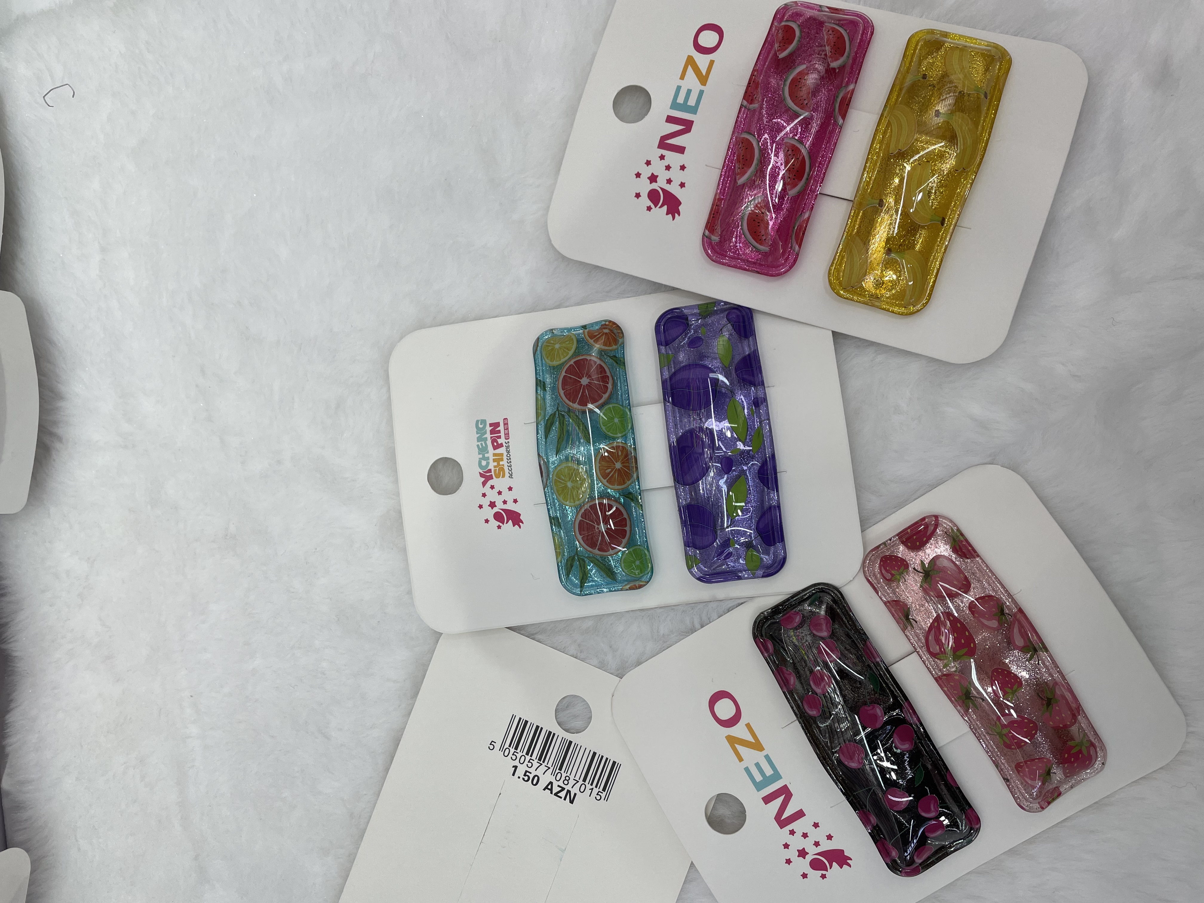 儿童水果发夹，可爱，清新发夹儿童夏季可爱头饰儿童夏季可爱细节图