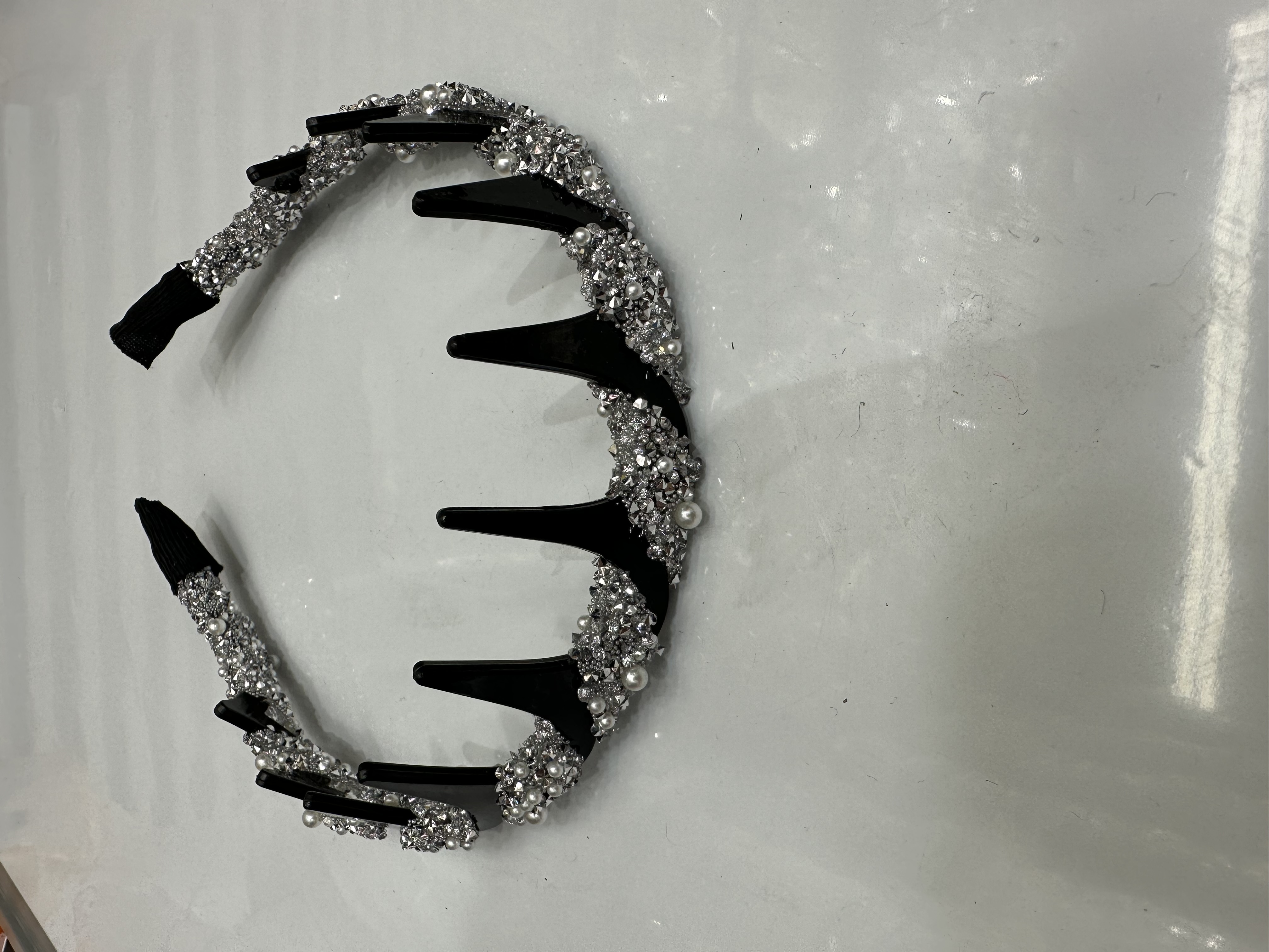 发箍儿童发箍发卡女士拼接韩版头箍珍珠毛发箍