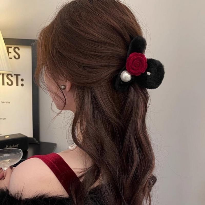 Acrylic jewelry, hair accessories, grab clips, head decorations, elegant ladies' hair clips, multiple styles to choose from, fashionable and beautiful hair accessories and hair clips detail image 3