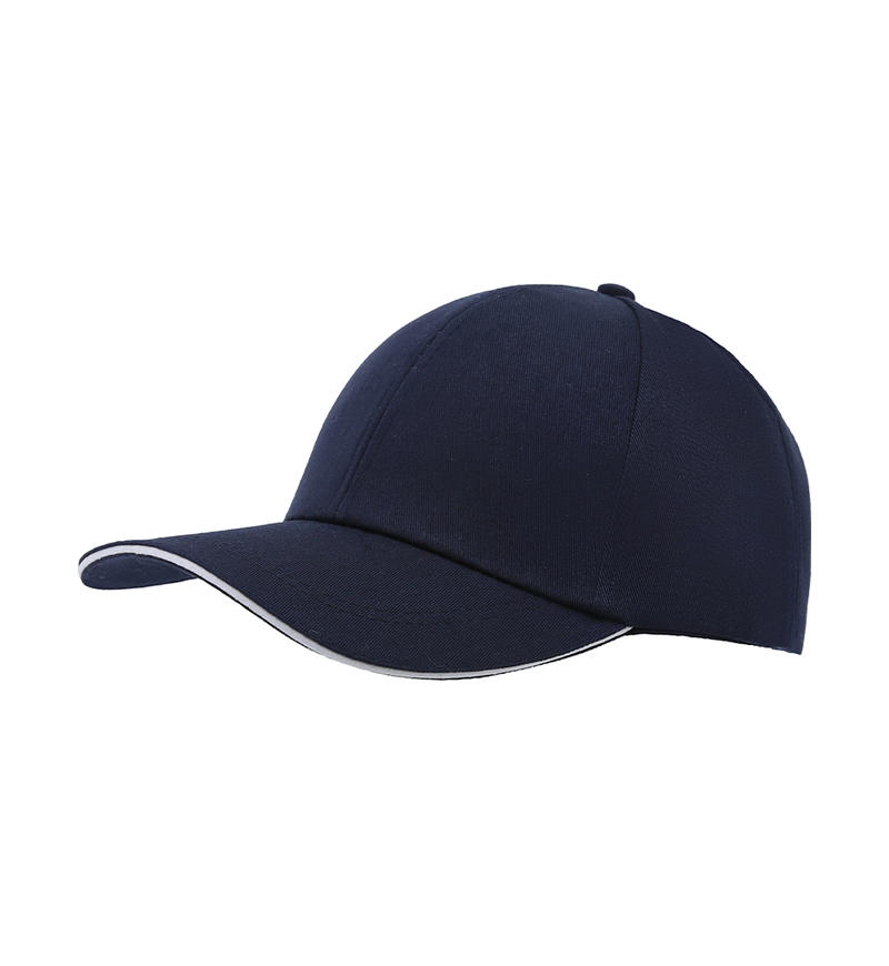 Cross-border 75g metal steel buckle twill cotton six-piece cap, flexible adjustment, convenient, practical and more beautiful detail image 12