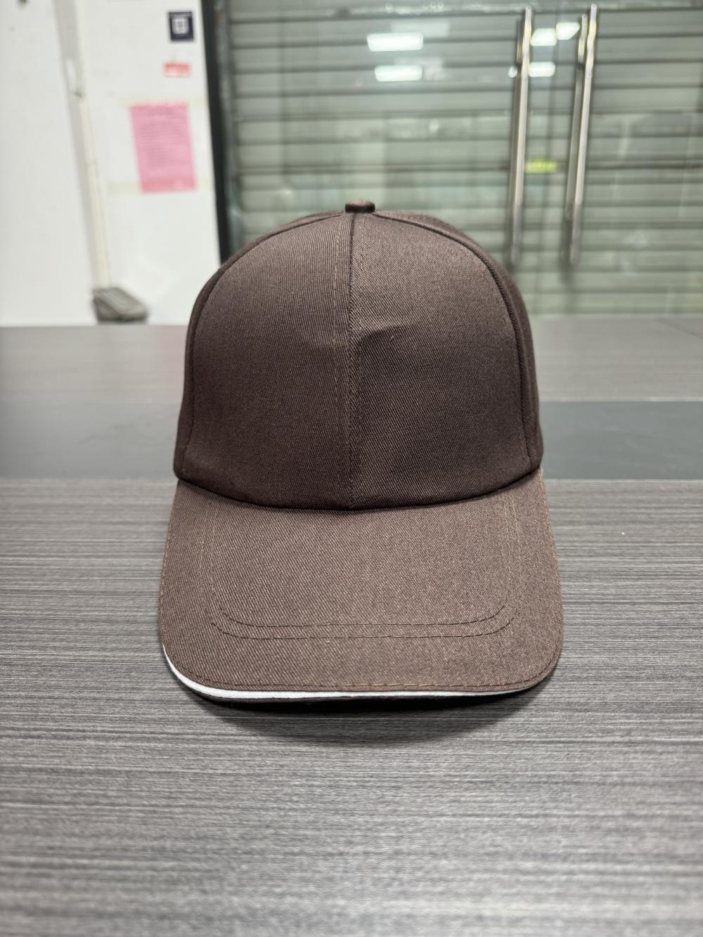Cross-border 75g metal steel buckle twill cotton six-piece cap, flexible adjustment, convenient, practical and more beautiful detail image 8