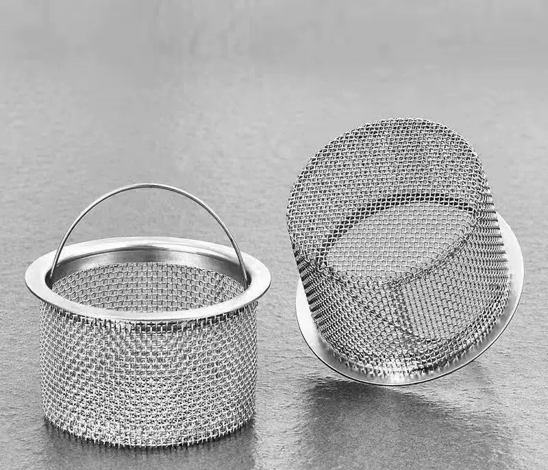 7.7水槽提篮网 201无磁洗碗池不锈钢过滤网洗菜盆水槽过滤器批发