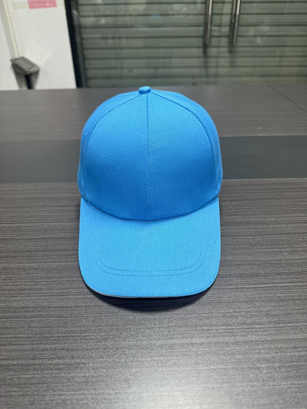Cross-border 75g metal steel buckle twill cotton six-piece cap, flexible adjustment, convenient, practical and more beautiful detail image 4