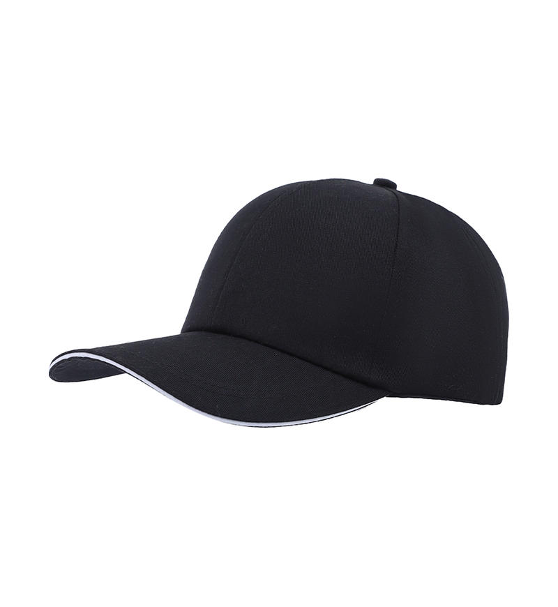 Cross-border 75g metal steel buckle twill cotton six-piece cap, flexible adjustment, convenient, practical and more beautiful detail image 16