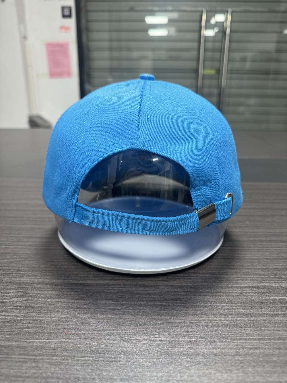 Cross-border 75g metal steel buckle twill cotton six-piece cap, flexible adjustment, convenient, practical and more beautiful detail image 6