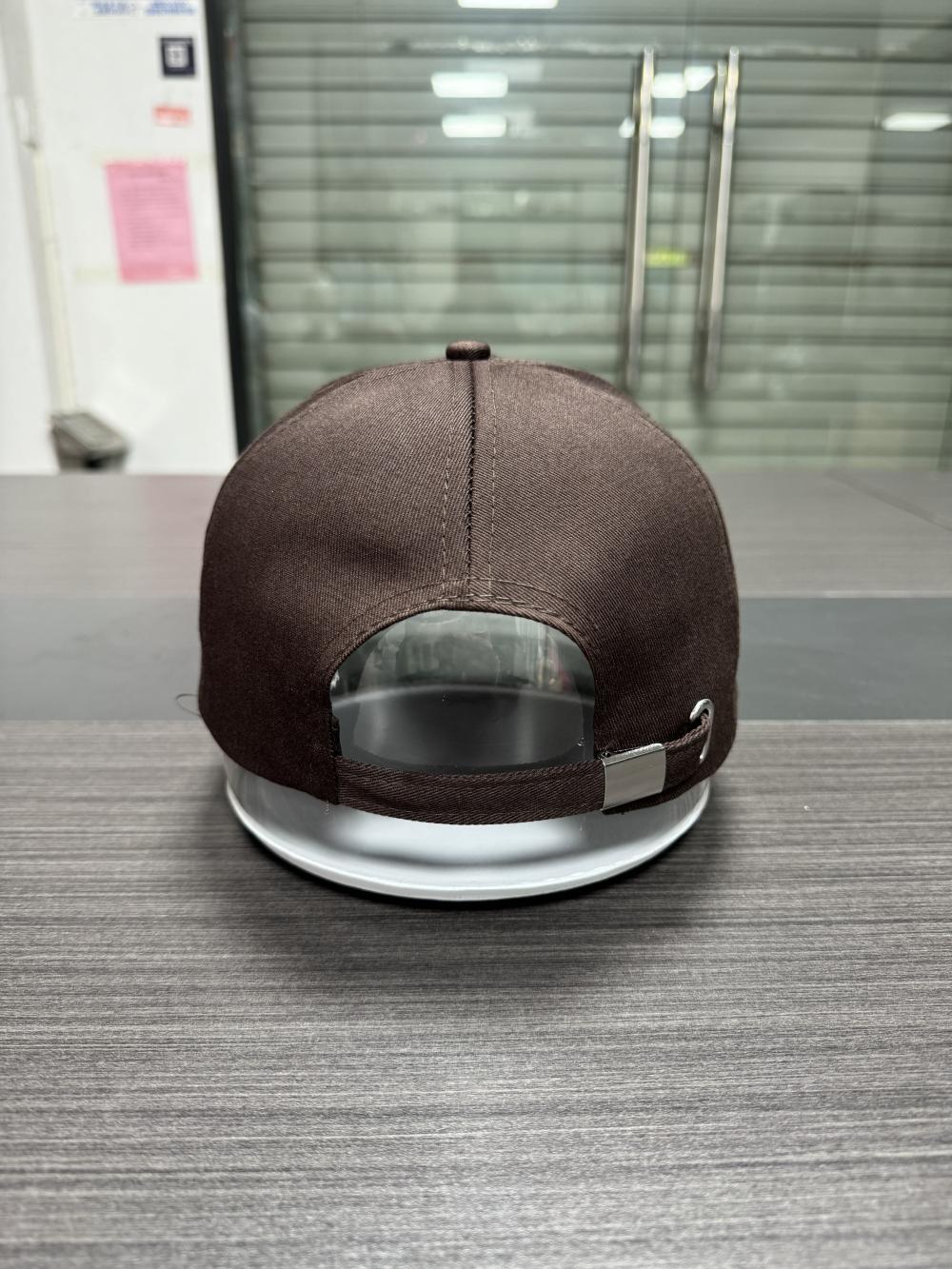 Cross-border 75g metal steel buckle twill cotton six-piece cap, flexible adjustment, convenient, practical and more beautiful detail image 10