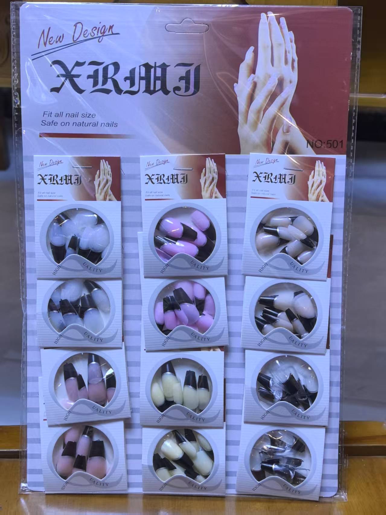 时尚穿戴甲 美甲艺术 穿戴式甲片  美甲DIY手工美甲产品图