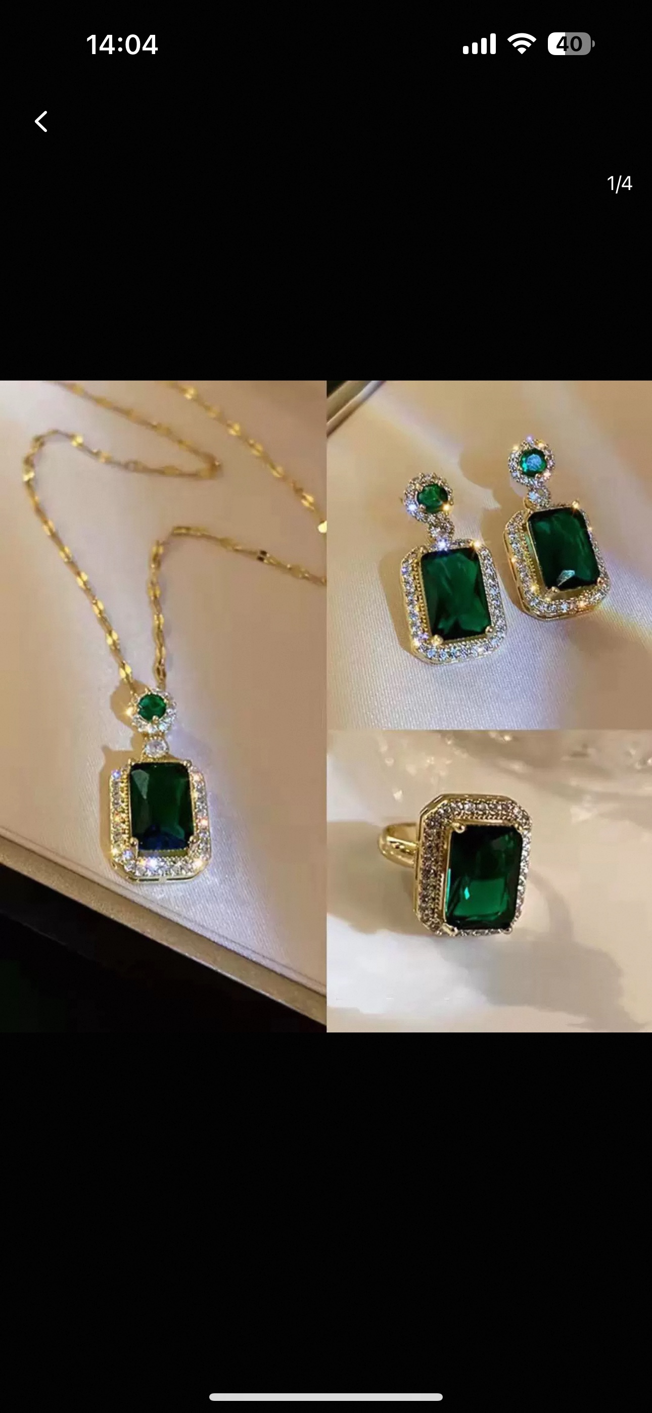 璀璨绿宝石祖母绿吊坠 高级感满满的女士首饰 精致典雅的礼物选择