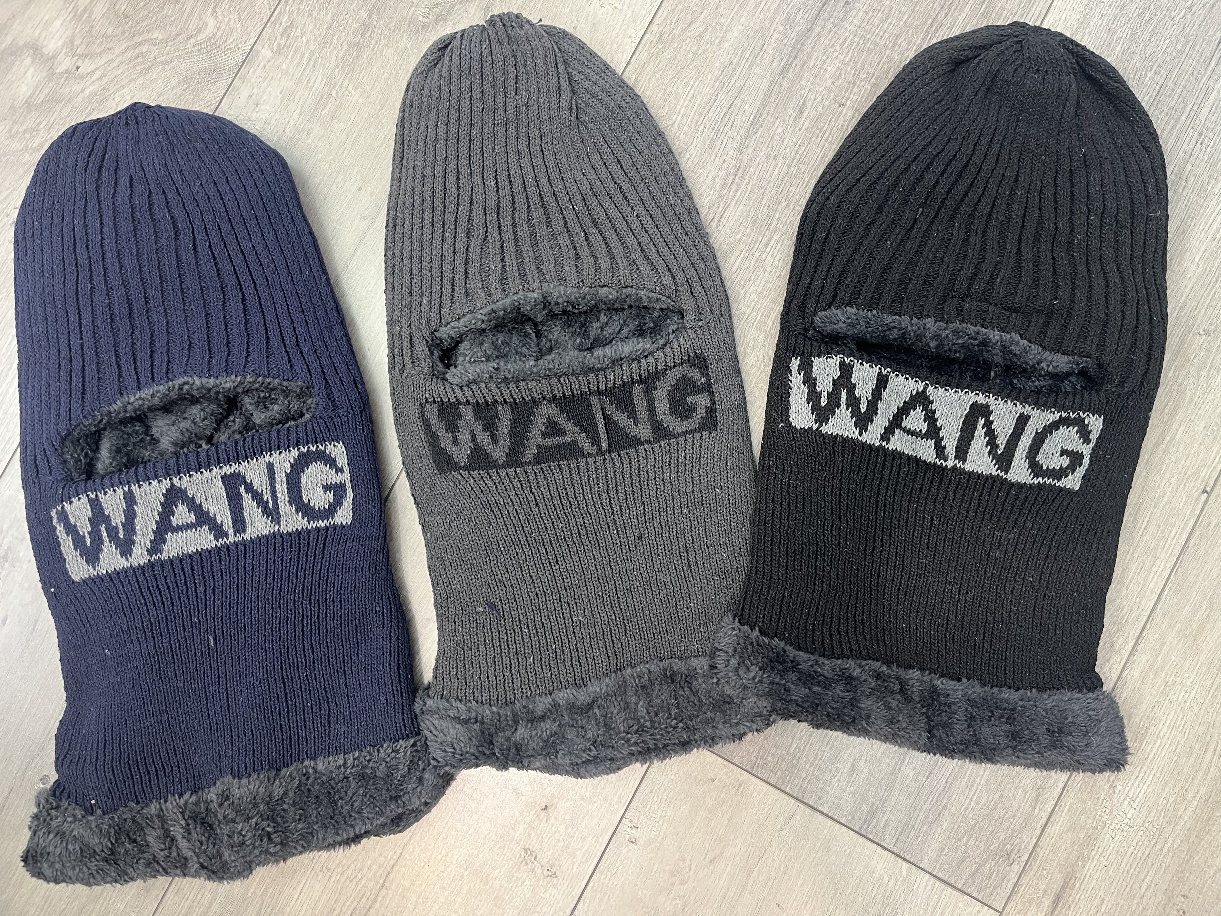 冬季保暖双层加绒头套巴拉法帽详情图2