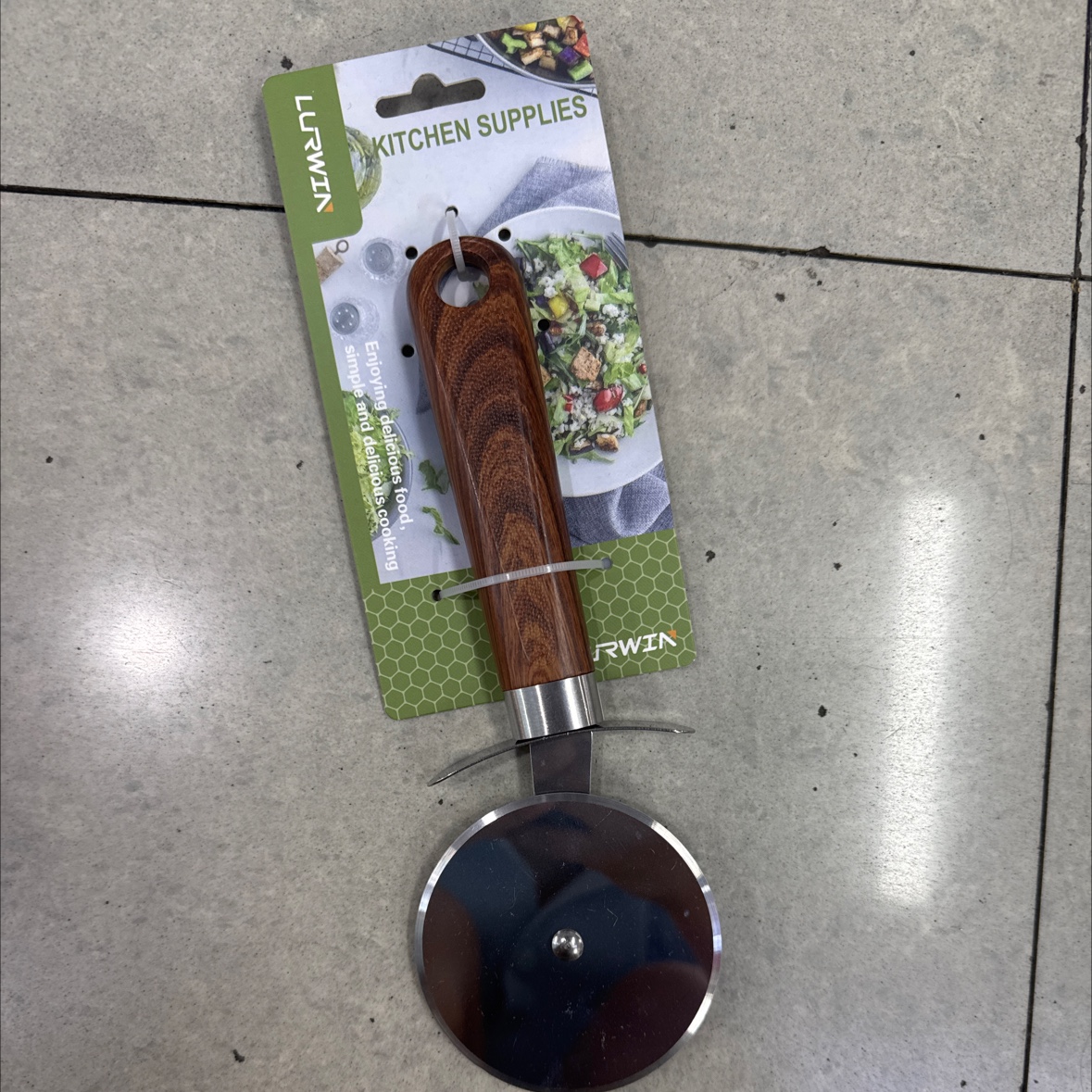塑料批复柄披萨切