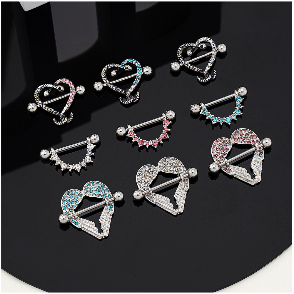 钛合金脐饰 个性时尚肚脐钉 防过敏耐磨耐腐蚀 舒适安全无负担 炫酷夏日必备脐饰肚脐钉钛合金