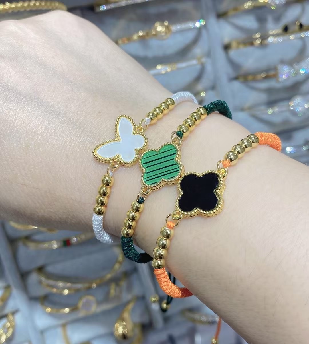 天然珍珠项饰实物图