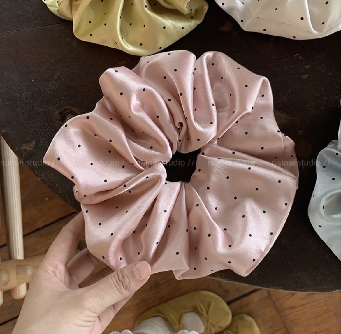 2025时尚饰品大肠发圈 头绳女士优雅发饰 大肠圈发带简约甜美发饰品饰品发圈大肠发圈大肠圈详情图5