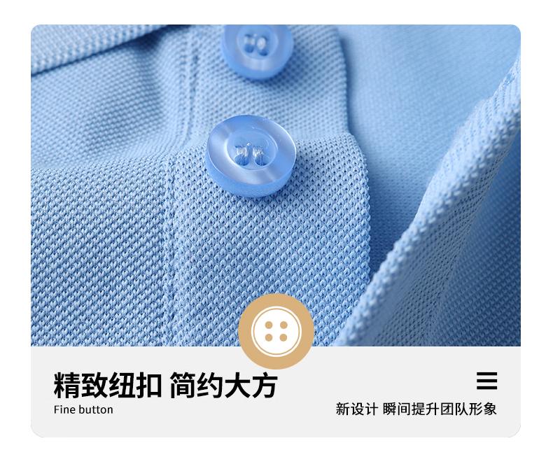 Cross-border Bronze Series Double-sided lapel polo, new short-sleeved lapel polo for both men and women, fashionable and casual polo for both men and women, simple and comfortable short-sleeved trendy polo detail image 9