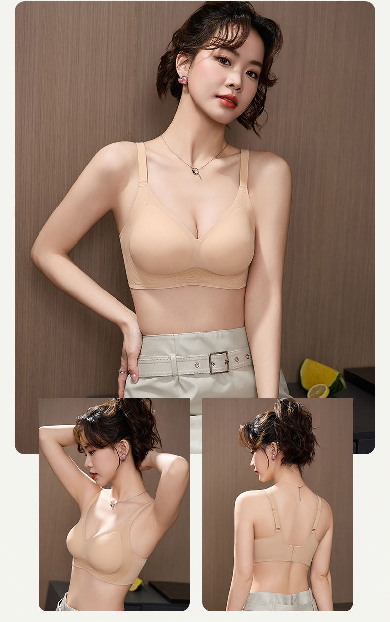 Style Number: 896# Size: M- XXL Color: Coffee Brown/Soft skin/light pink/Black detail image 8