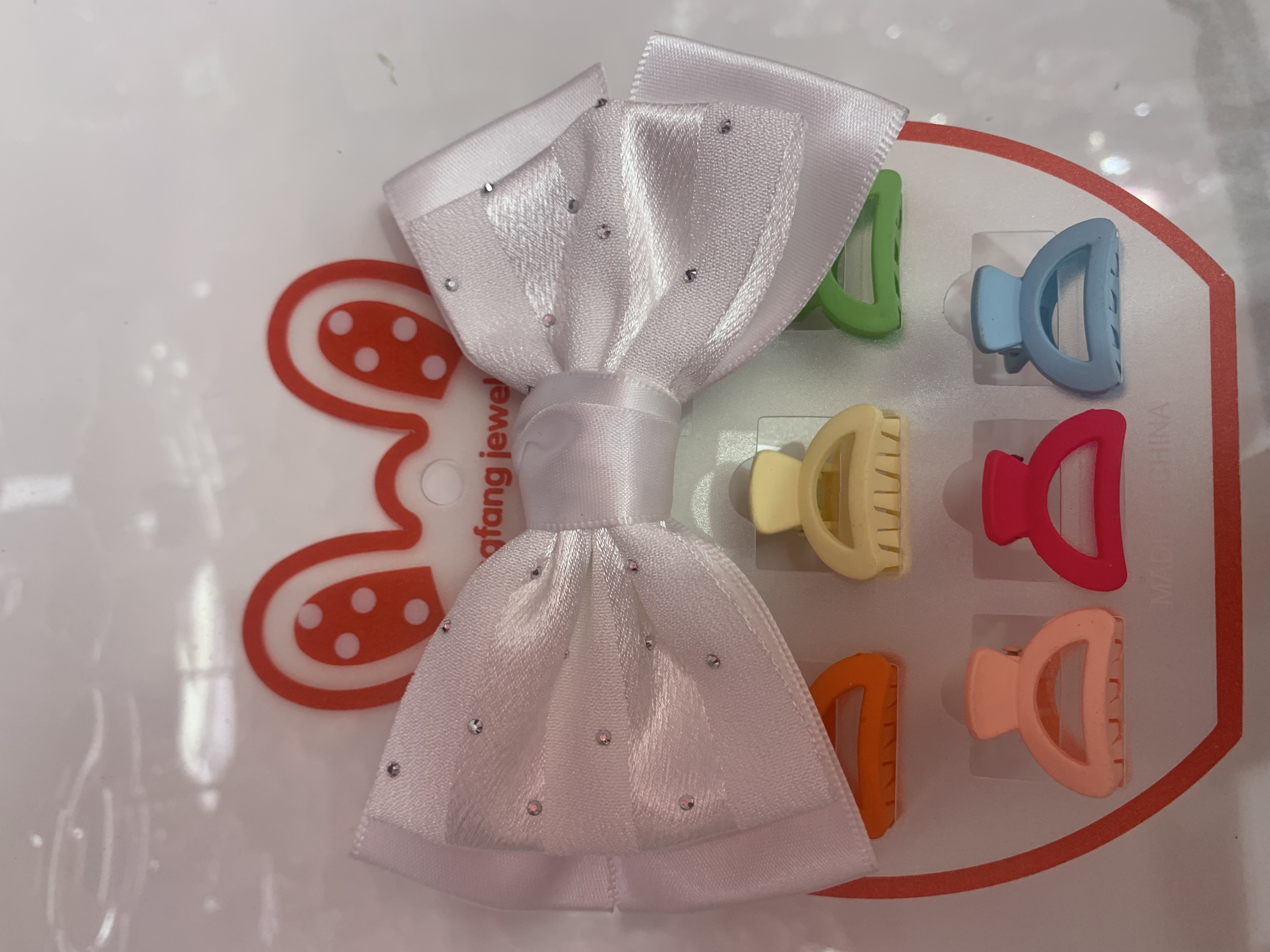 儿童夏季可爱发夹 头饰潮流款式 精美皮筋头饰 温馨小清新风格