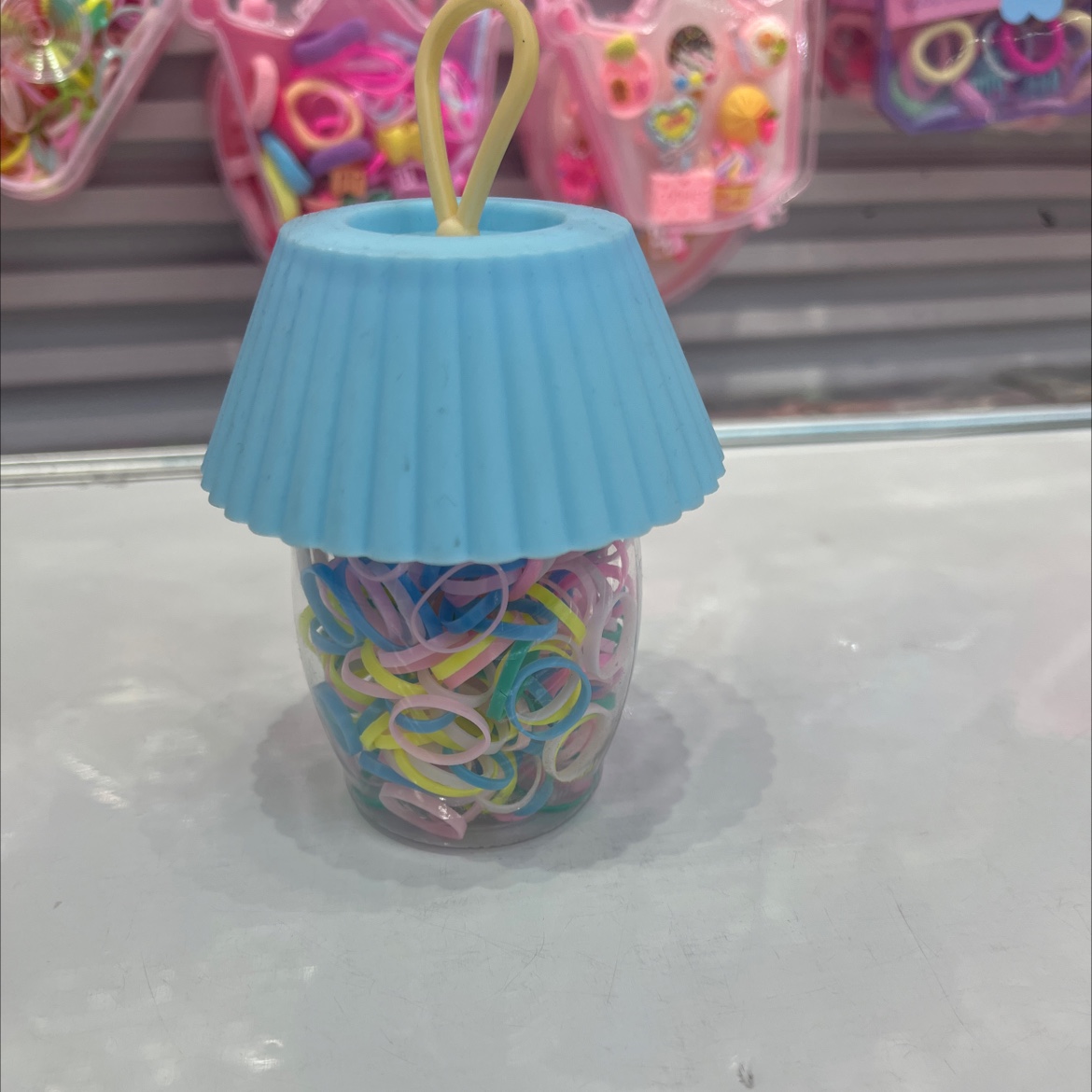 A trendy and exquisite three-piece set of hair clips, headwear and rubber bands for children in summer, cool and refreshing