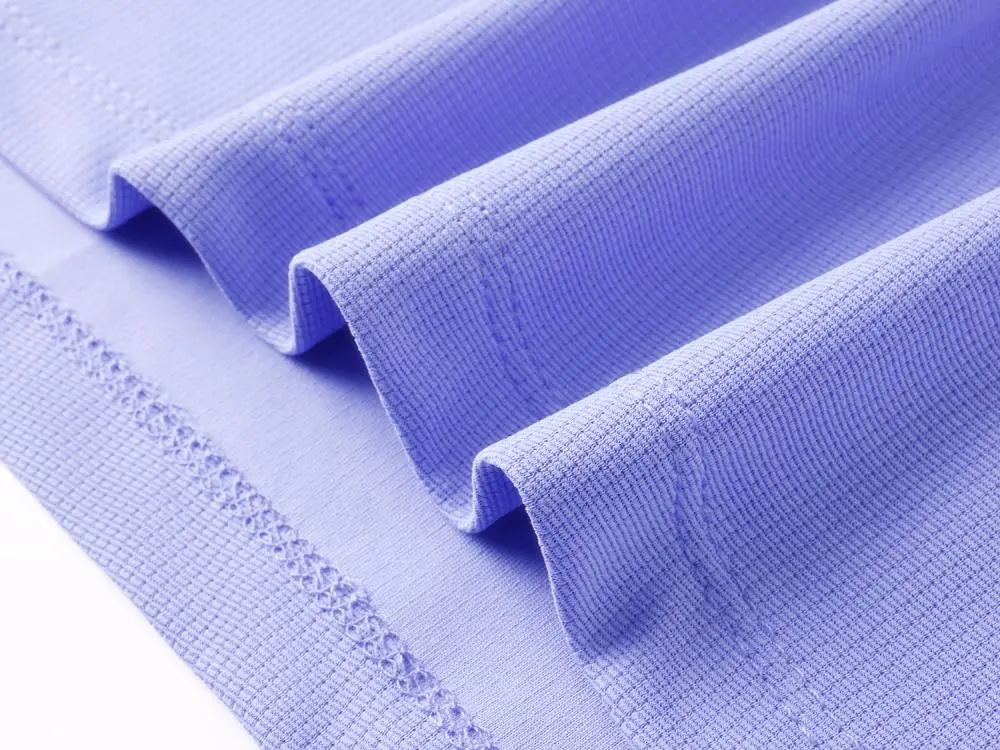 The Cross-border Hero Series Cloud Cotton fashion boneless patchwork shoulder lapel shirt 7A antibacterial functional, suitable for both sports and work. New short-sleeved lapel polo shirt for both men and women, fashionable and casual lapel detail image 7