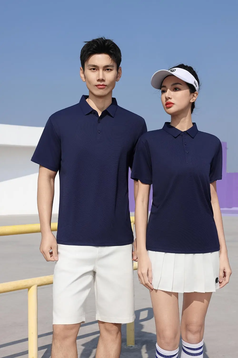 The Cross-border Hero Series Cloud Cotton fashion boneless patchwork shoulder lapel shirt 7A antibacterial functional, suitable for both sports and work. New short-sleeved lapel polo shirt for both men and women, fashionable and casual lapel detail image 16