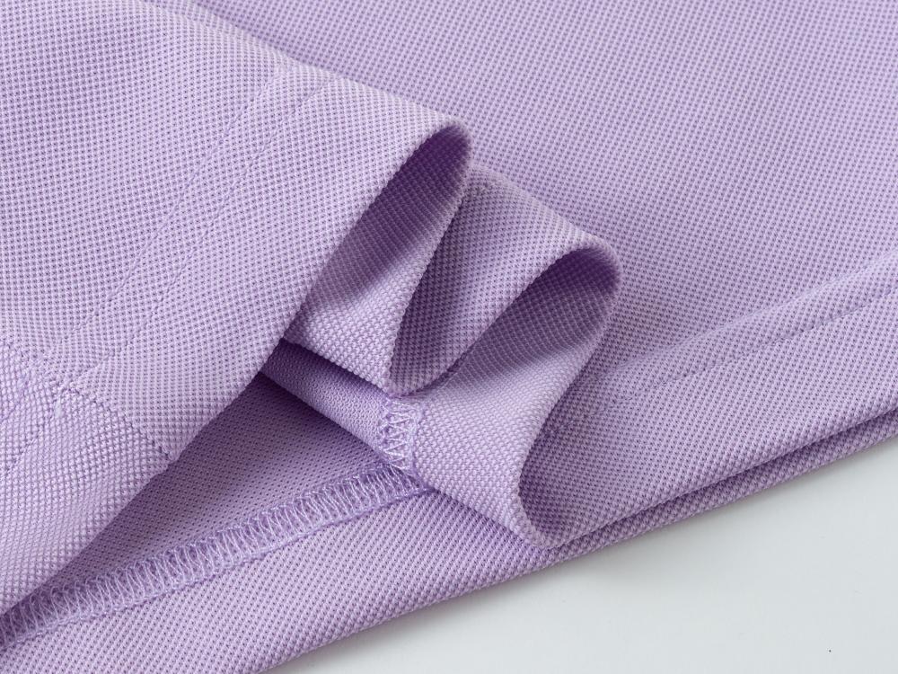 Cross-border children's clothing Diamond series, domestic DuPont Solonardi skin cotton lapel new short-sleeved lapel polo for men and women, fashionable and casual, simple and comfortable short-sleeved trendy lapel polo for men and women detail image 10