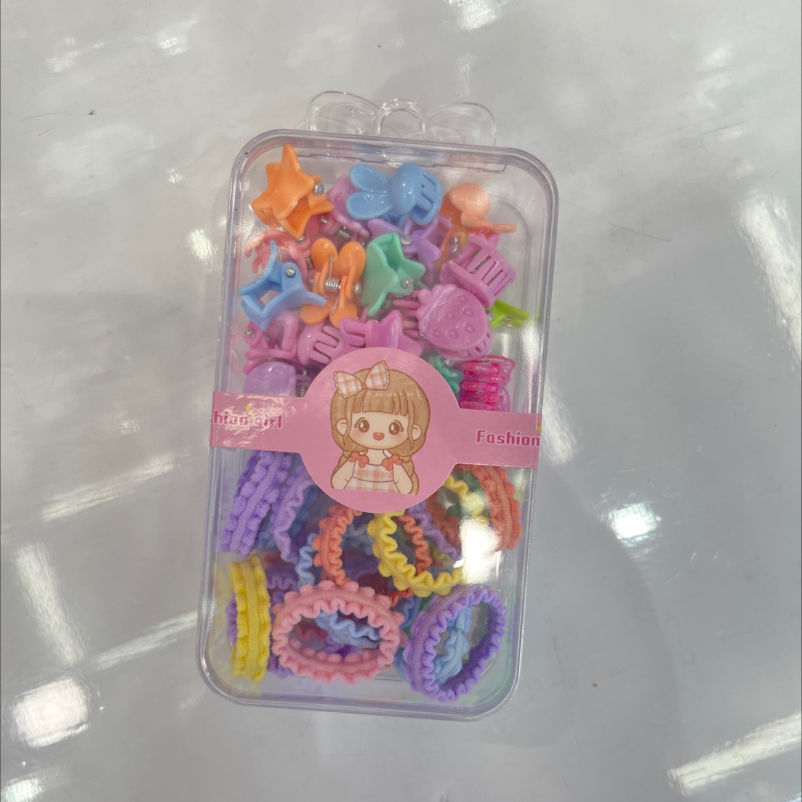 Children's summer cute hair clips, headwear, leather bands, trendy styles, light and comfortable, no damage to hair quality, fashionable and beautiful, adding a touch of childlike innocence details Picture