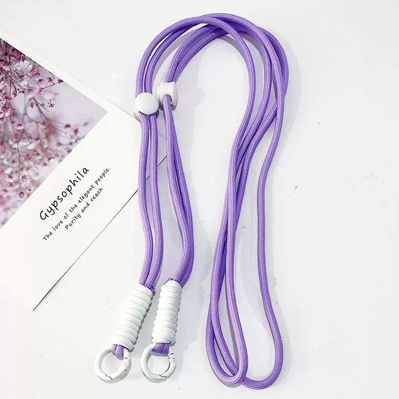 爆款手机斜跨挂绳 可调节手机背带  背夹挂绳毛绒 手机背夹手机挂绳
简约时尚首饰 精致女士礼物 手机挂绳 流行饰品 项链产品图