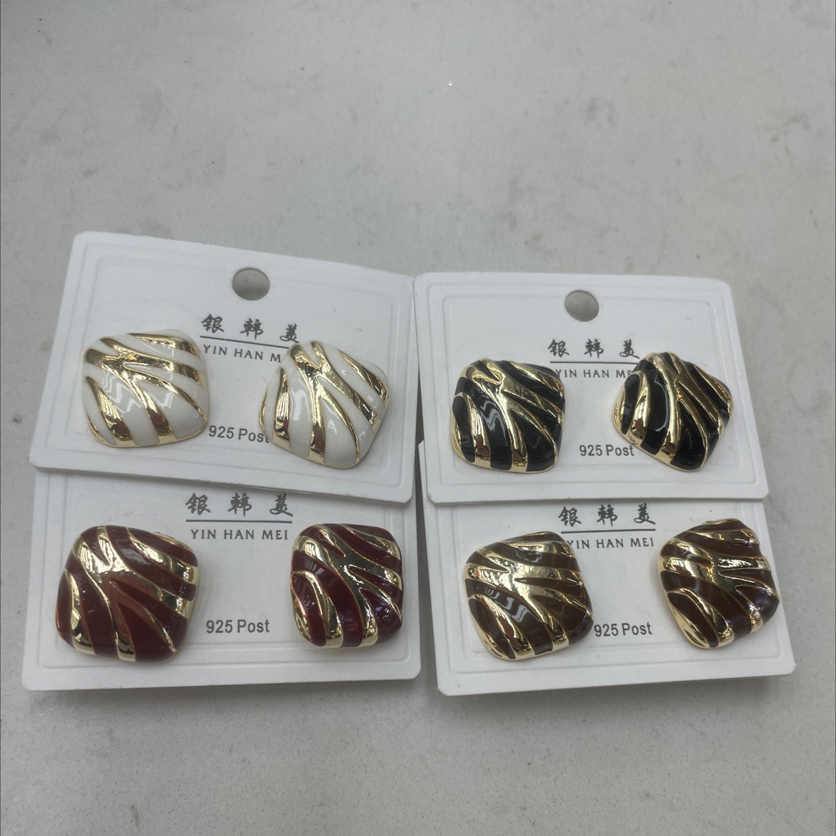 流行元素高级感滴油耳饰 女士时尚饰品 饰品