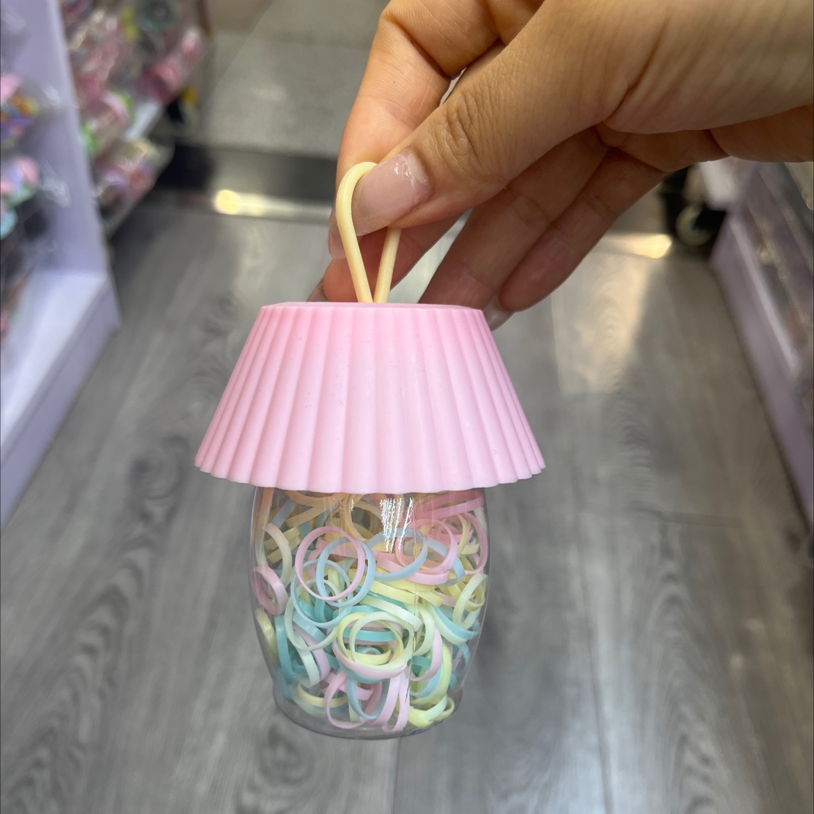 A trendy and exquisite three-piece set of hair clips, headwear and rubber bands for children in summer, cool and refreshing Specification image