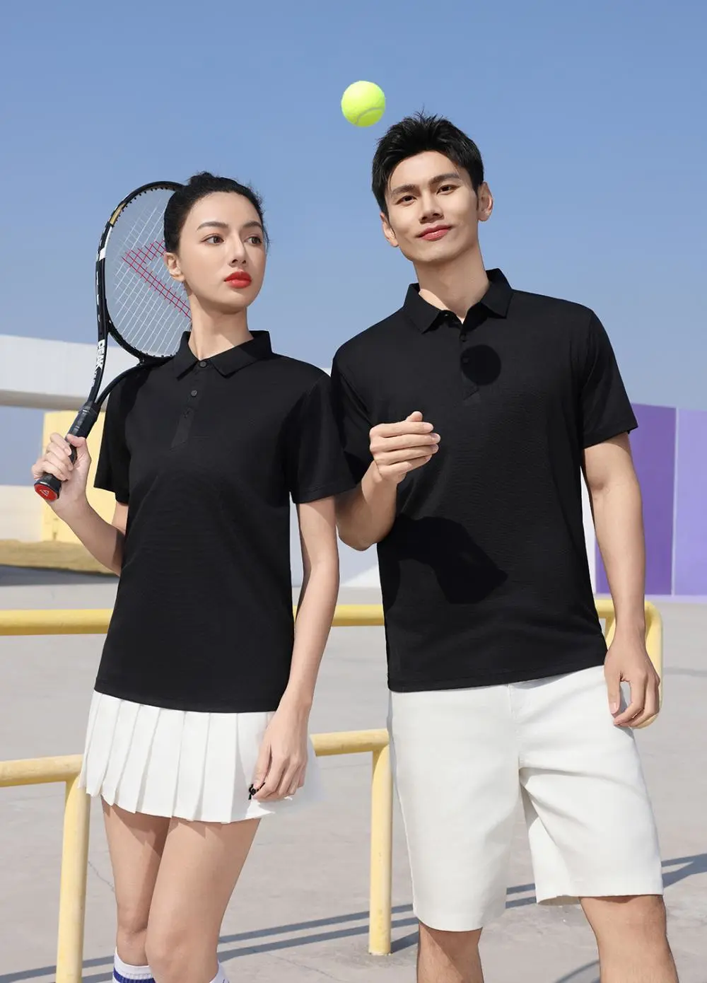 The Cross-border Hero Series Cloud Cotton fashion boneless patchwork shoulder lapel shirt 7A antibacterial functional, suitable for both sports and work. New short-sleeved lapel polo shirt for both men and women, fashionable and casual lapel detail image 13