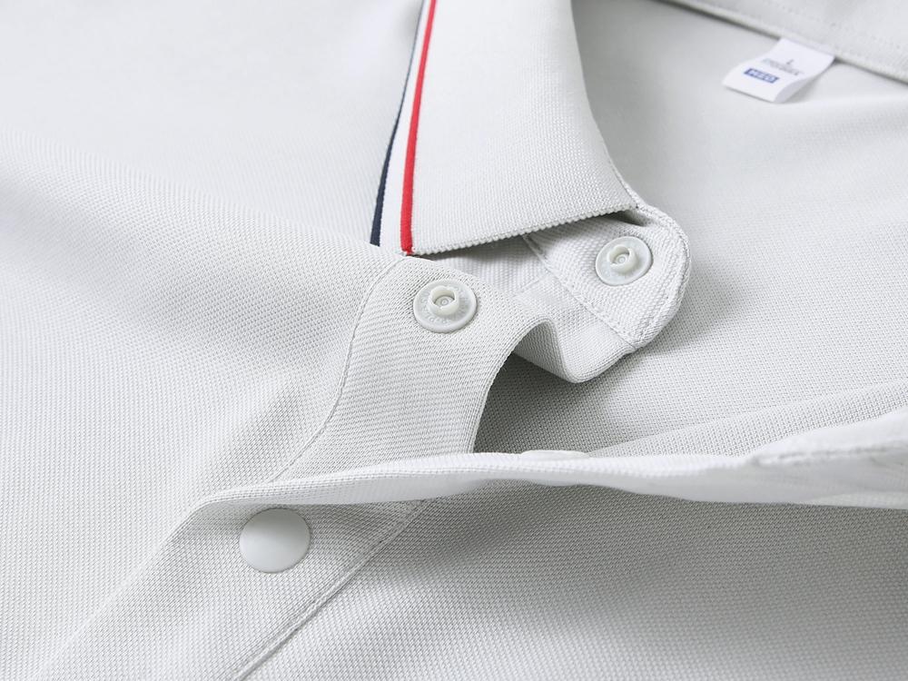 Cross-border high-end luxury 32-count 210g/㎡ cotton mid-noble with edge color-blocking lapel stand, beaded ground, reactivated printing, non-fading, high-density anti-light, anti-ultraviolet (7A antibacterial, cool feeling) detail image 14