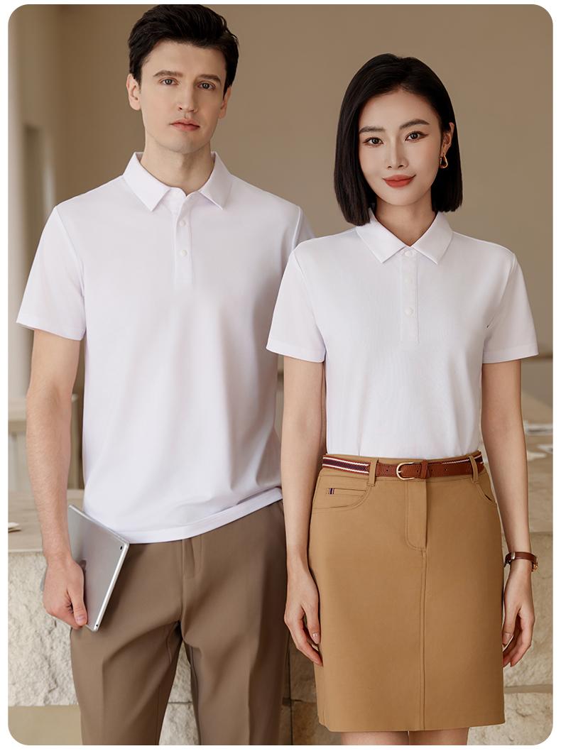 Cross-border high-end luxury 32-count 210g/㎡ cotton mid-noble solid color lapel pull frame bead ground active printing non-fading high-density anti-light anti-ultraviolet fabric (7A antibacterial cool feeling) Application Scenario