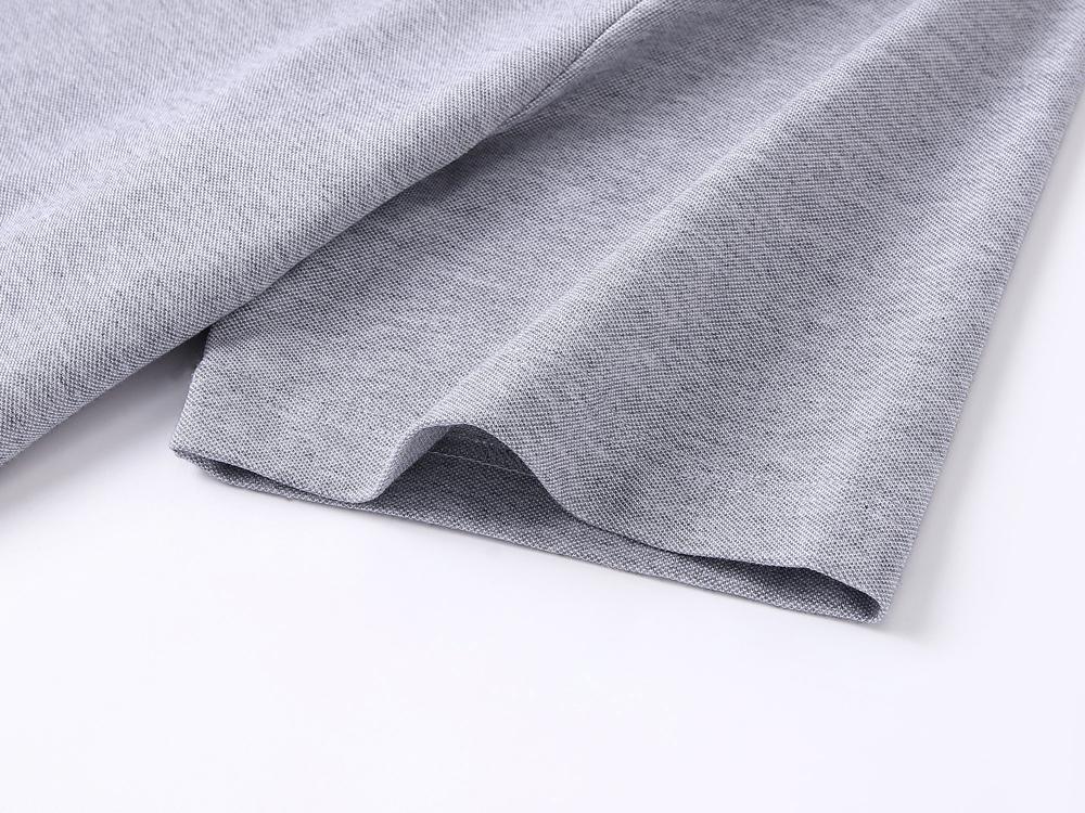 Cross-border high-end luxury 32-count 210g/㎡ cotton mid-noble solid color lapel pull frame bead ground active printing non-fading high-density anti-light anti-ultraviolet fabric (7A antibacterial cool feeling) detail image 11