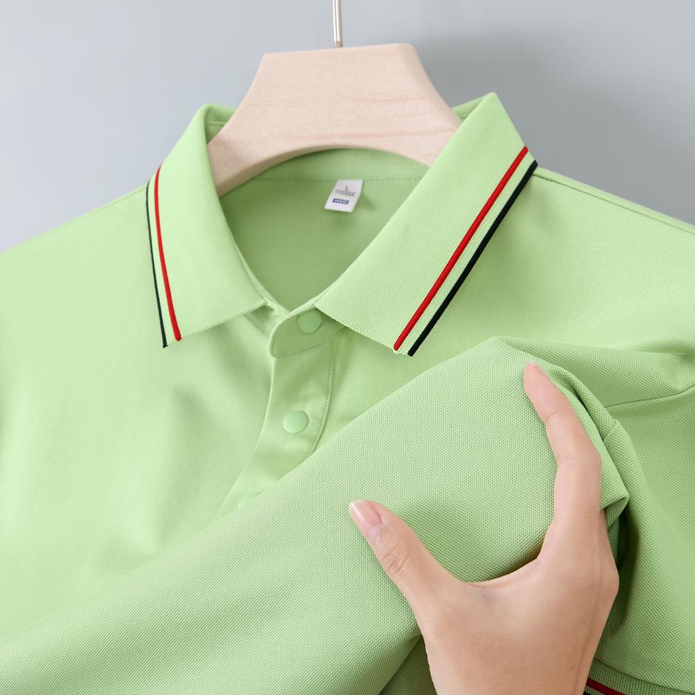 Cross-border high-end luxury 32-count 210g/㎡ cotton mid-noble with edge color-blocking lapel stand, beaded ground, reactivated printing, non-fading, high-density anti-light, anti-ultraviolet (7A antibacterial, cool feeling) detail image 5