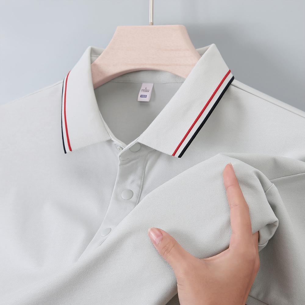 Cross-border high-end luxury 32-count 210g/㎡ cotton mid-noble with edge color-blocking lapel stand, beaded ground, reactivated printing, non-fading, high-density anti-light, anti-ultraviolet (7A antibacterial, cool feeling) detail image 10