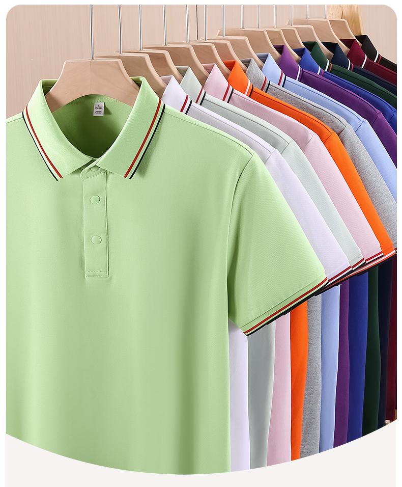 Cross-border high-end luxury 32-count 210g/㎡ cotton mid-noble with edge color-blocking lapel stand, beaded ground, reactivated printing, non-fading, high-density anti-light, anti-ultraviolet (7A antibacterial, cool feeling) detail image 2