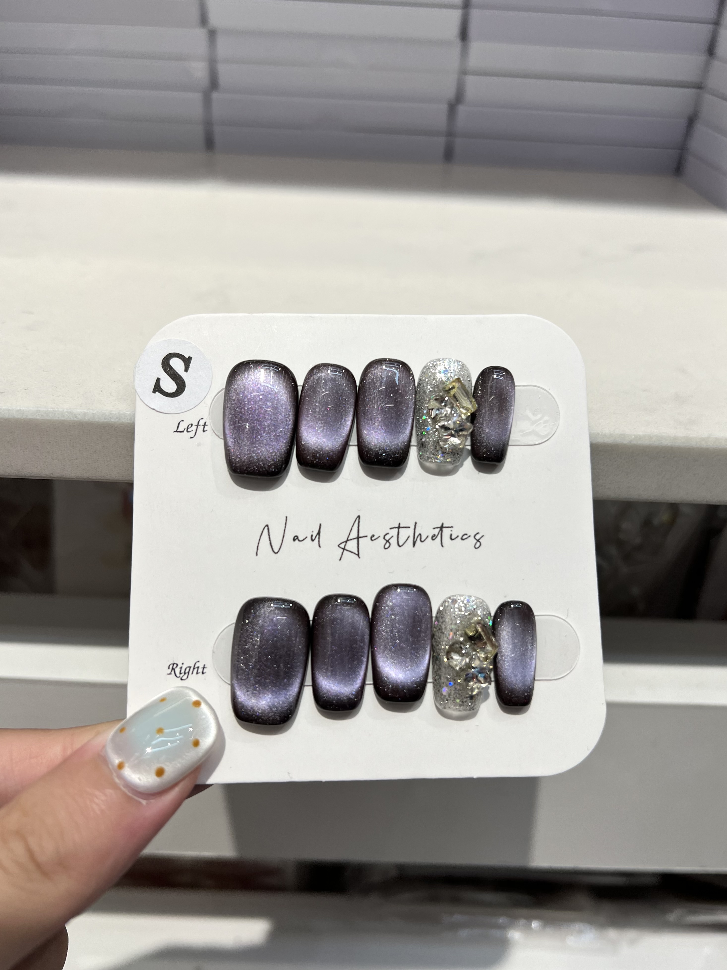 Fashionable wearable nail art set, wearable nail pieces finished product set, DIY nail art tools, nail art wearable nail quick dressing Fashionable wearable nail art set, wearable nail pieces finished product set, DIY nail art tools, nail art wearable nail quick dressing