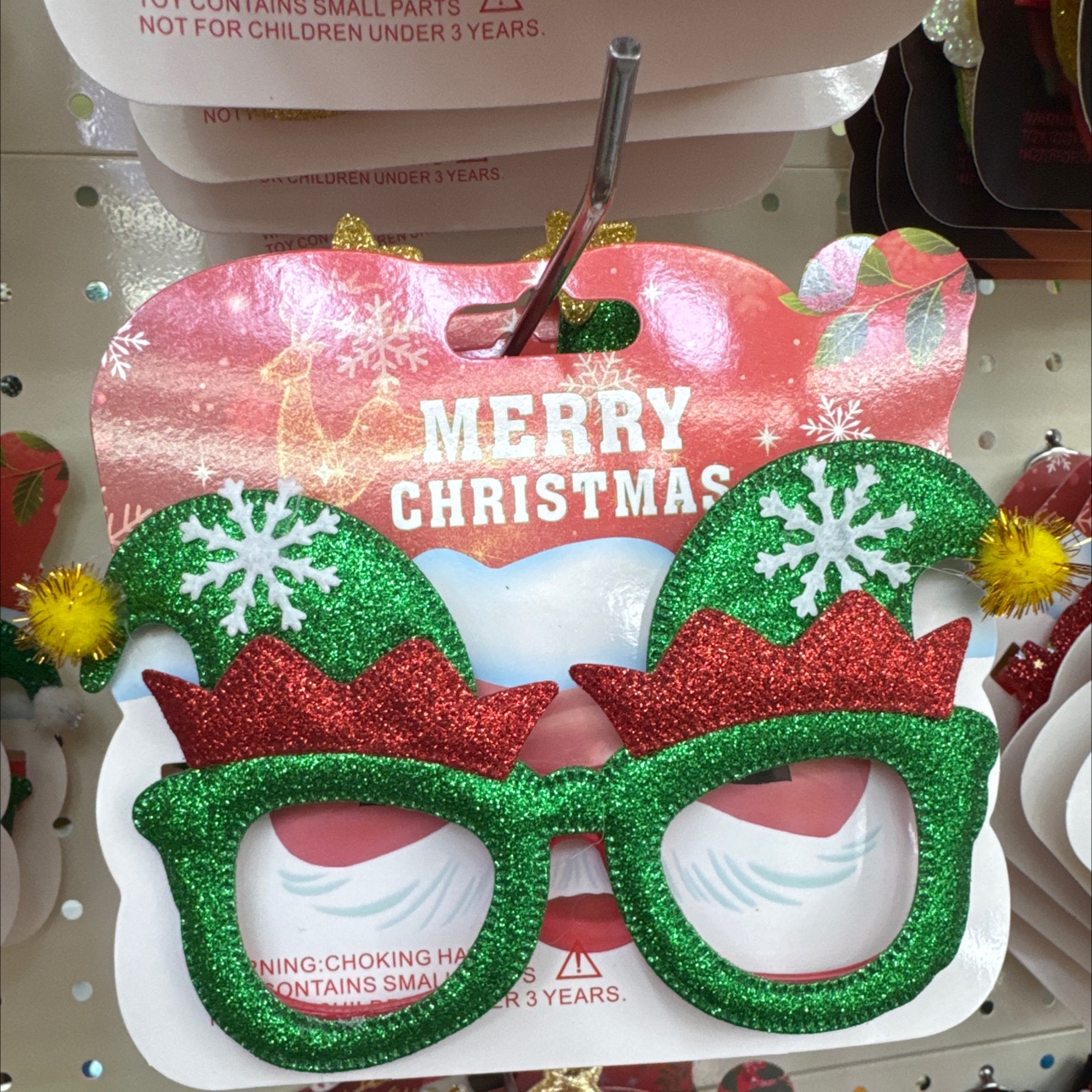 Mini glasses and accessories for parties, fun, fashionable and cute eyeglass-shaped small gifts, mini glasses and accessories for parties Specification image
