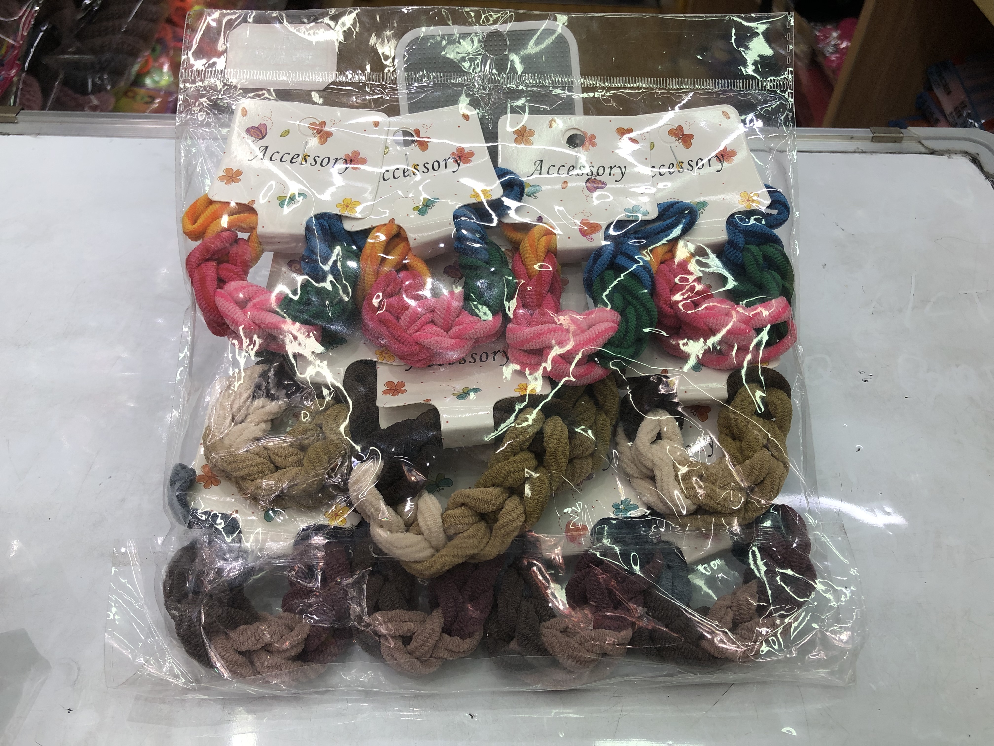 时尚饰品大肠发圈头绳 美发装饰品大肠圈 持久弹力不伤发质详情图1