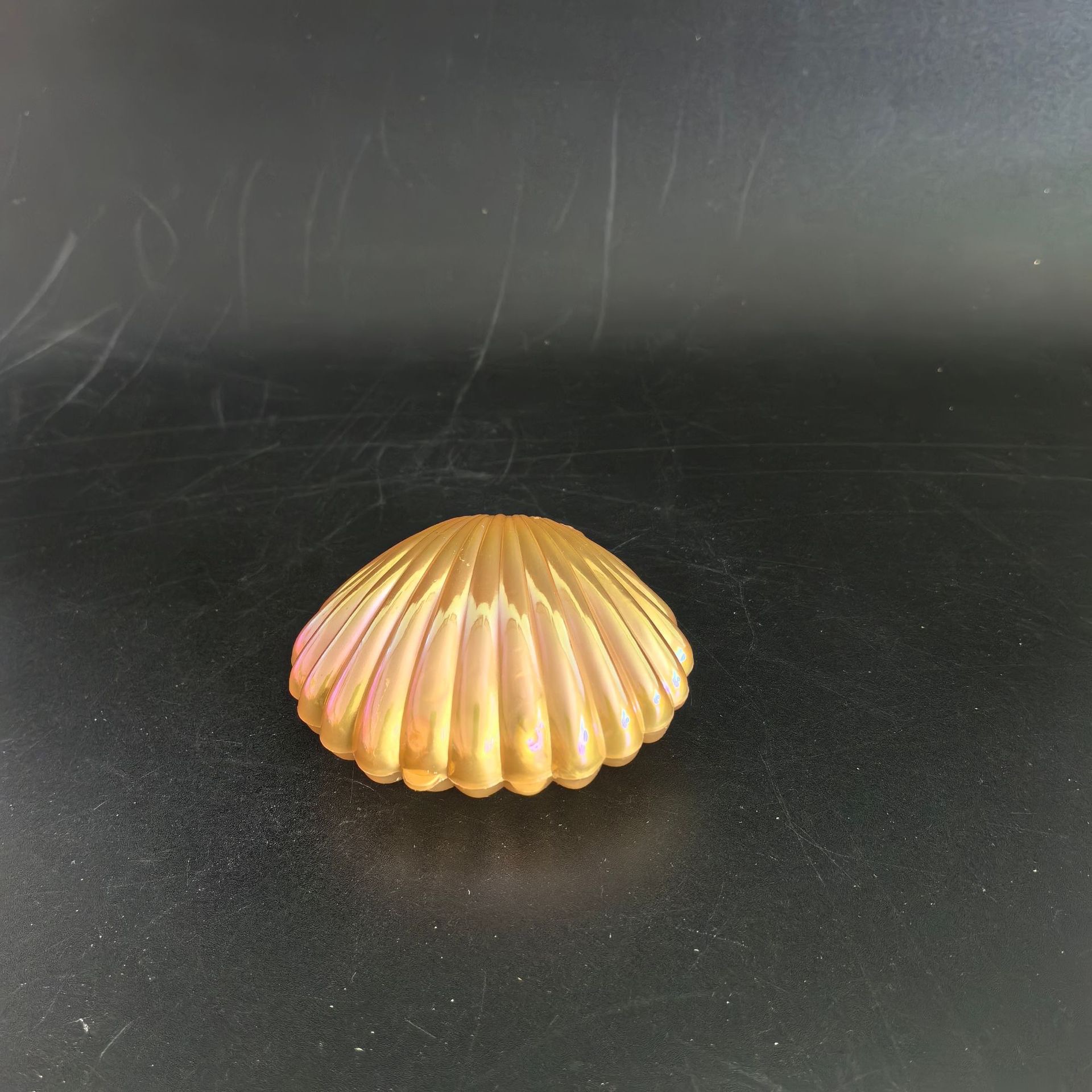 厂家直销创意精美珠光色电镀小号贝壳糖盒塑料包装盒个性收纳盒详情图9