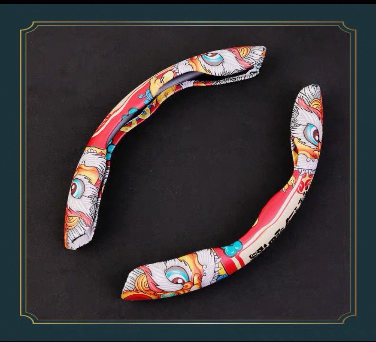 国潮 方向盘套01                                            