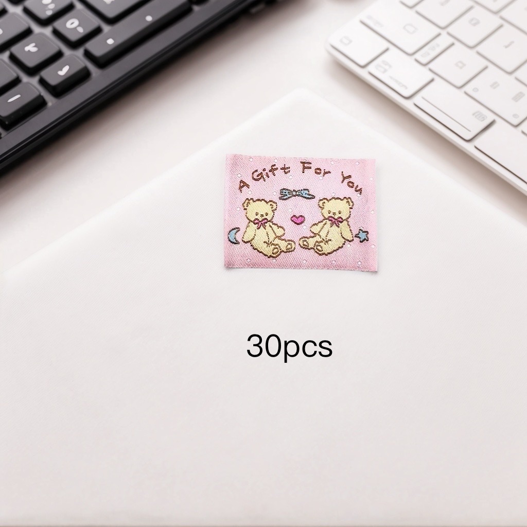 布标织唛手工handmade服装布贴DIY制作标签花朵发饰围巾包包装饰布帖商标辅料布帖