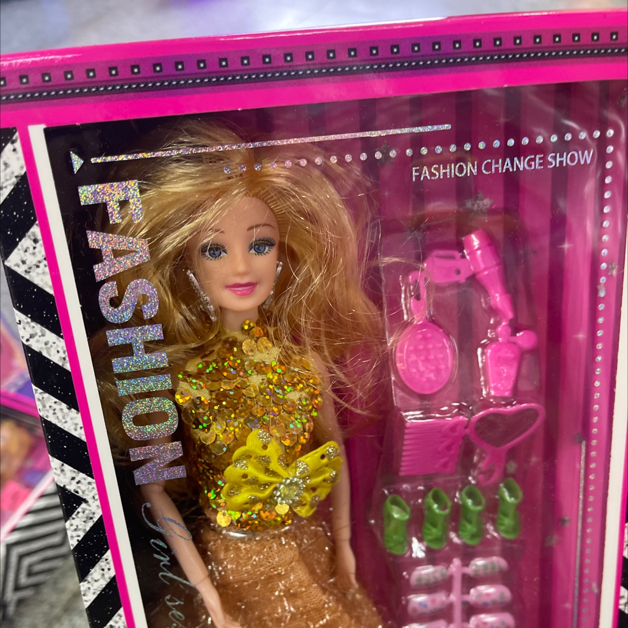 Barbie doll toy, Barbie doll toy detail image 5