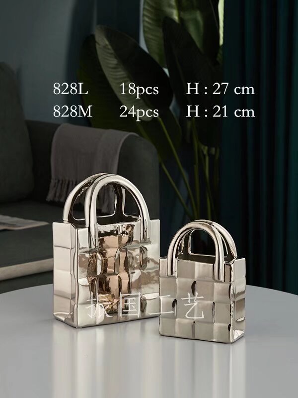 陶瓷花瓶前台装饰 直筒陶瓷花瓶 陶瓷制作 精美陶瓷花瓶现代简约风格 艺术收藏品