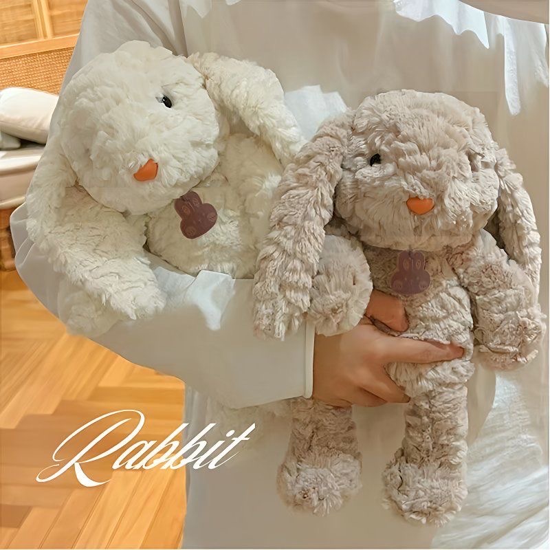 ins毛绒玩具安抚可爱兔子原创公仔垂耳兔软萌玩偶儿童娃娃