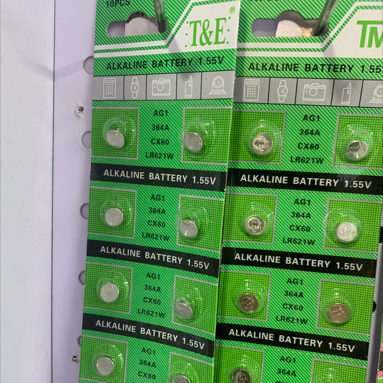 纽扣电池  新款 TE AG1