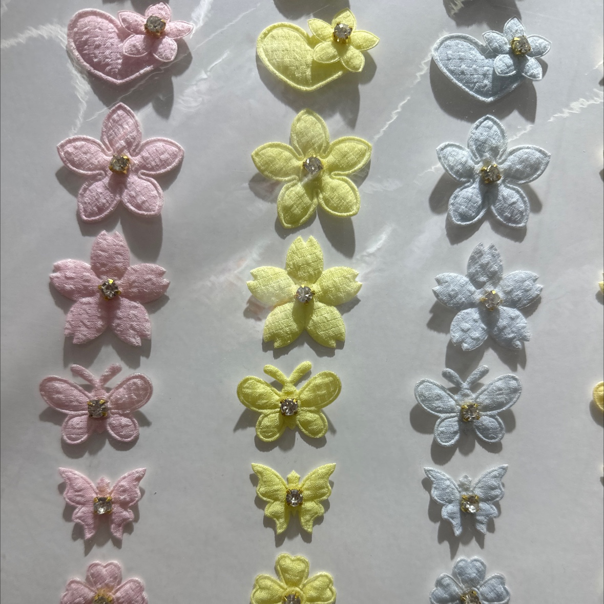 超声波压花花朵蝴蝶饰品配件DIY头饰饰品玩具服饰饰品服装配件首饰礼品包装装饰用品包装辅料细节图